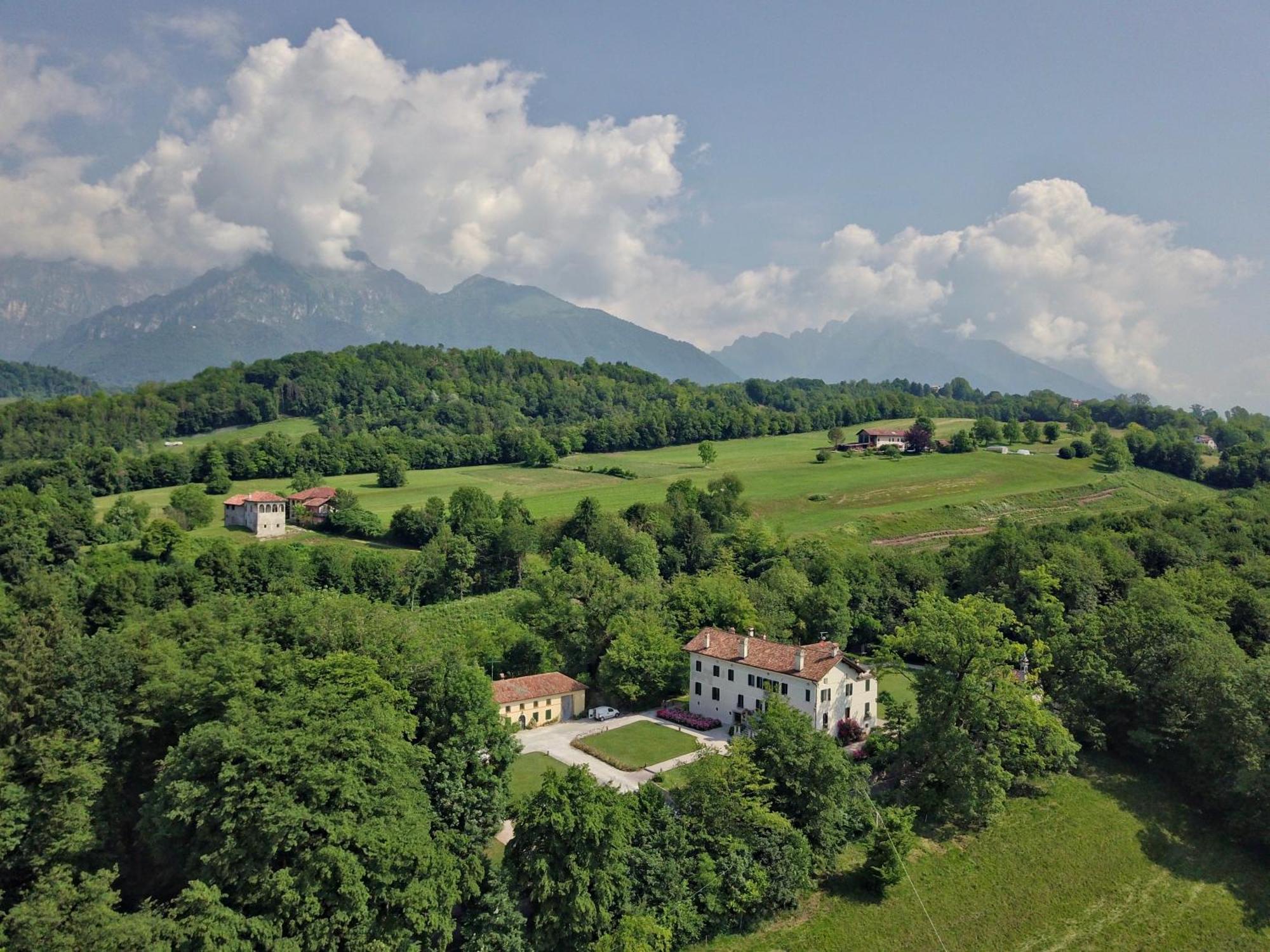 Villa San Liberale - Suites & Wellness - Villa Veneta Feltre Eksteriør billede